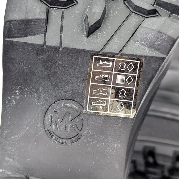 Michael Kors Wmn Channing Waterproof Rain Black Platform Winter Snow Boots sz 7 - Picture 8 of 8